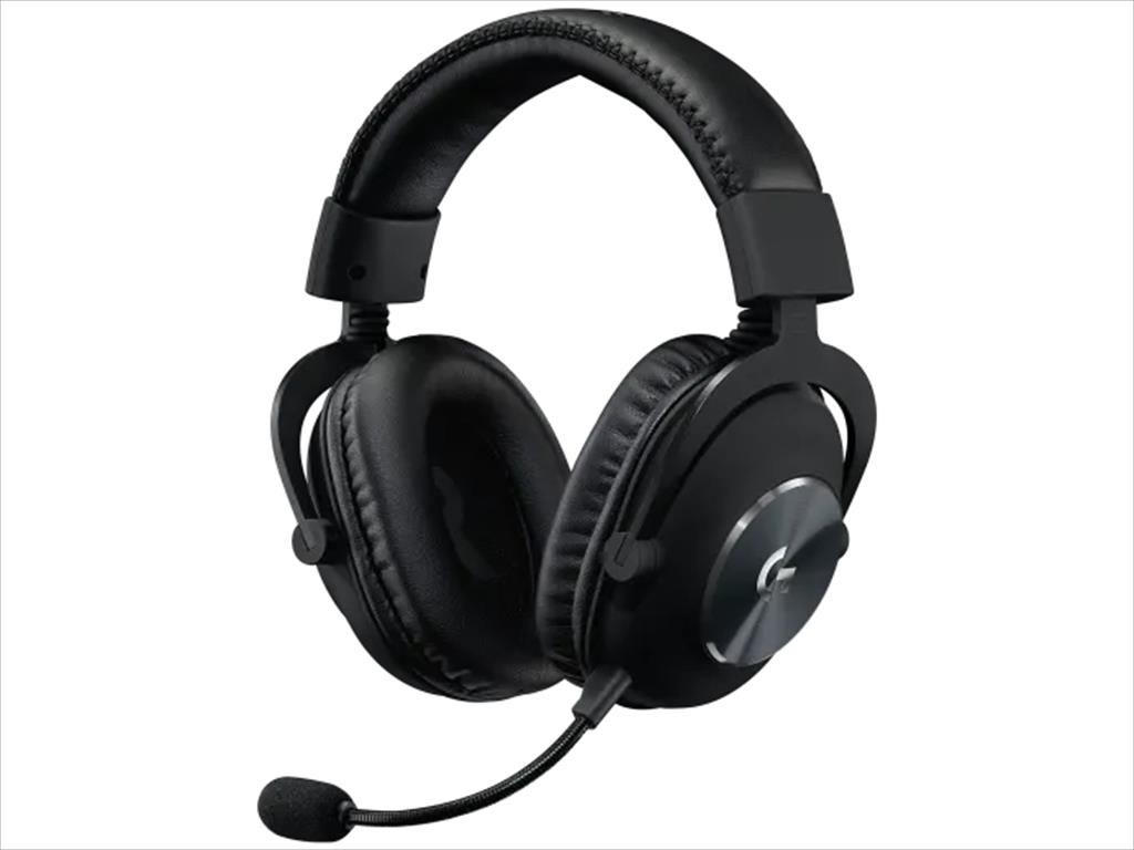 gaming headset logitech g pro x with blue VO!CE