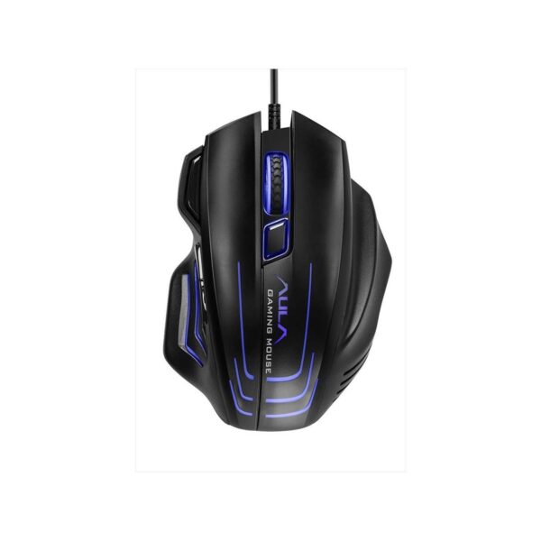 gaming mouse wired aula 6400dpi black
