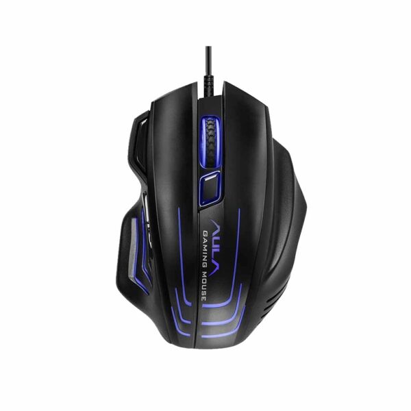 gaming gluvce zicano aula ghost shark lite 6400dpi crno