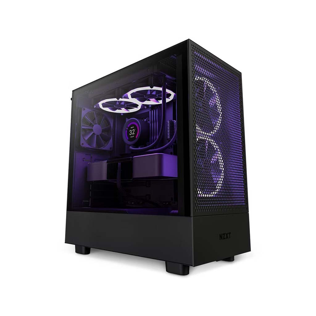 gaming kukiste nzxt h5 flow crno