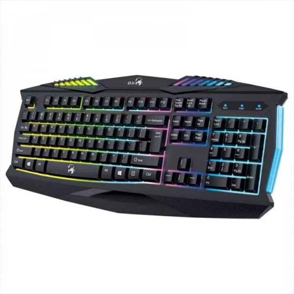 gaming tastatura genius with rgb lighting black