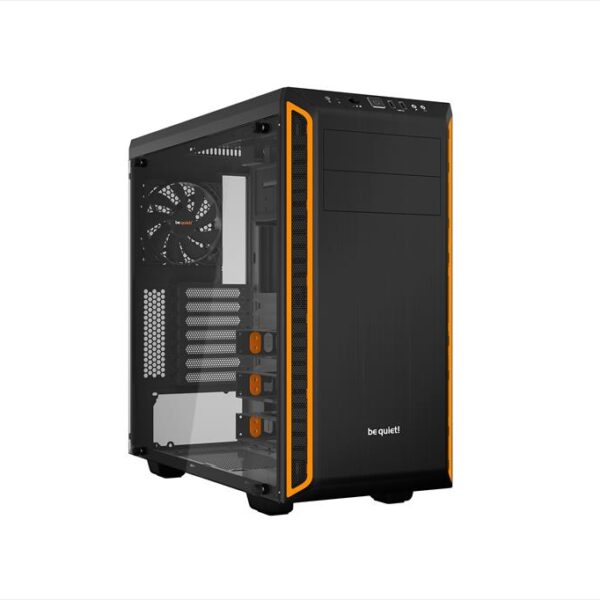 gaming case be quiet atx mid tower pure base 600 with rgb lighting