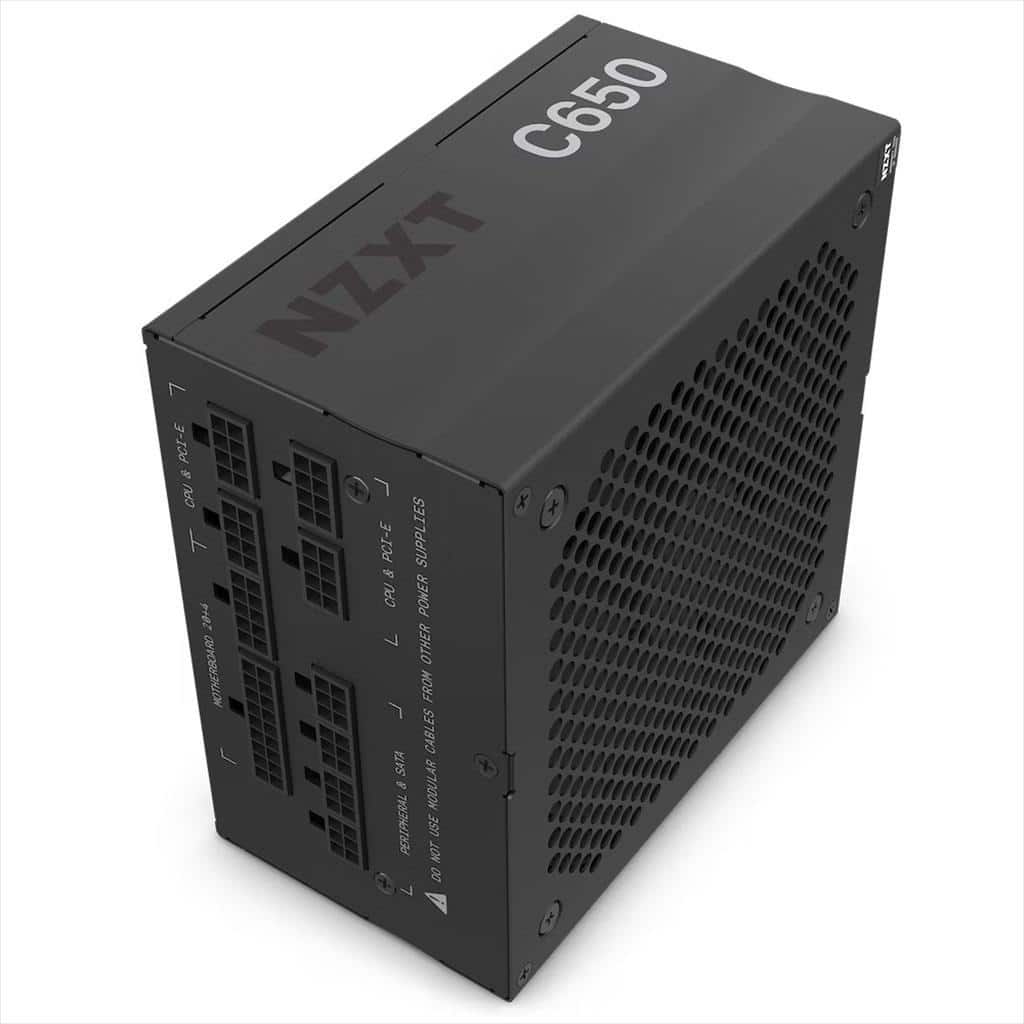 psu 650w nzxt with hybrid silent fan control