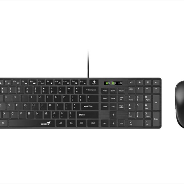 tastatura i gluvce genius slimstar c126 black