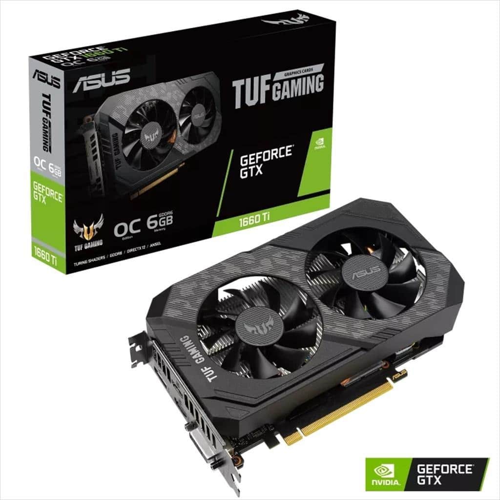 gaming graphic card asuus gtx 1660 ti