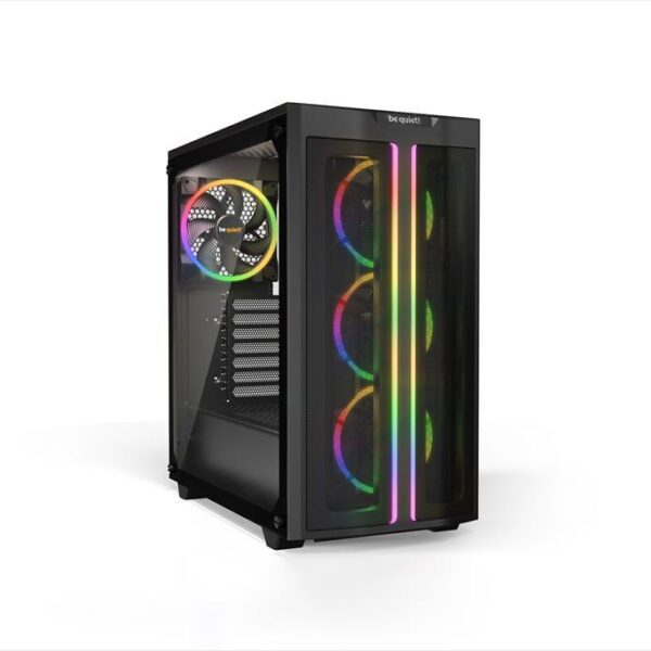 case be quiet atx mid tower pure base 500fx rgb lighting
