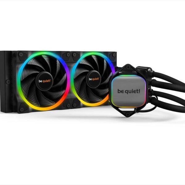 coolers cpu be quiet pure loop with lighting and superior cooling