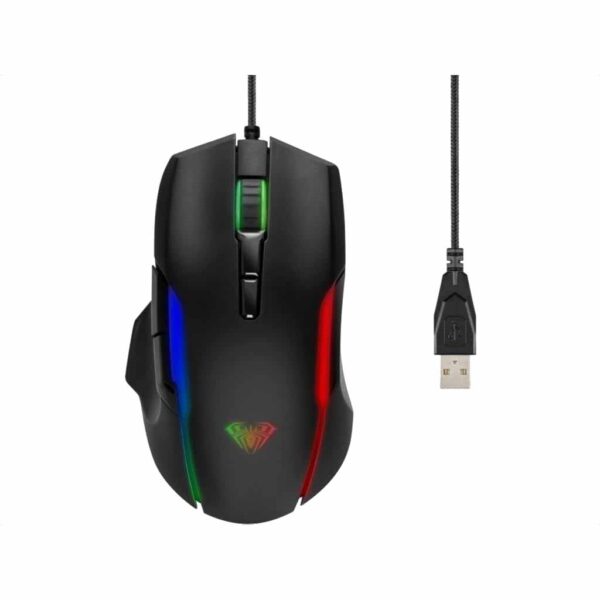 gaming gluvce aula torment 6400dpi zicano crno