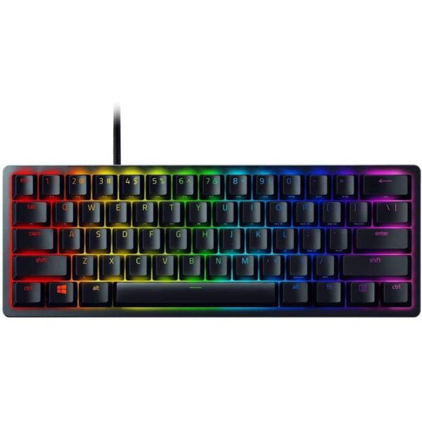 gaming tastatura razer huntsman mini black with rgb lighting