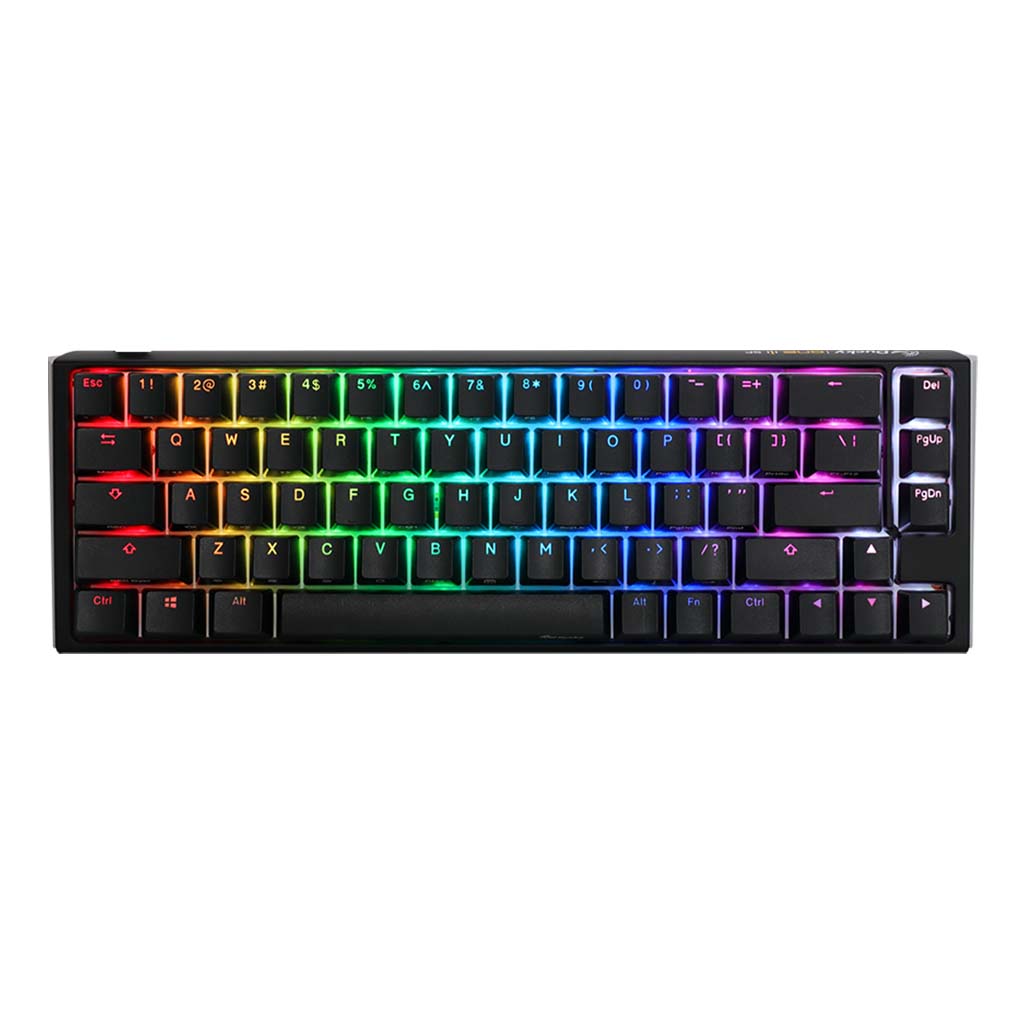 gejming tastatura mehanicka ducky one 2 sf rgb 65% crna