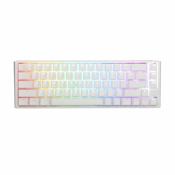 gaming mehanicka tastatura ducky one 3 sf rgb white