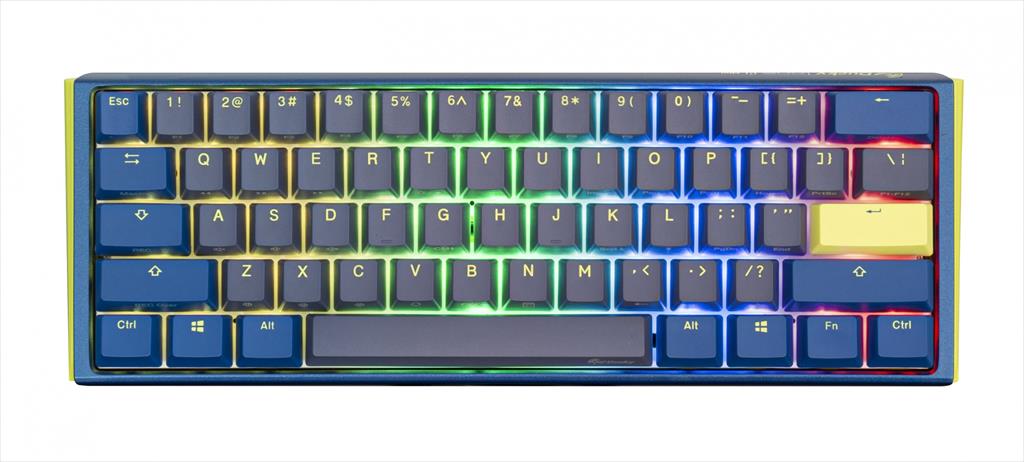 gaming keyboard mechanical ducky one 3 mini rgb 60% daybreak