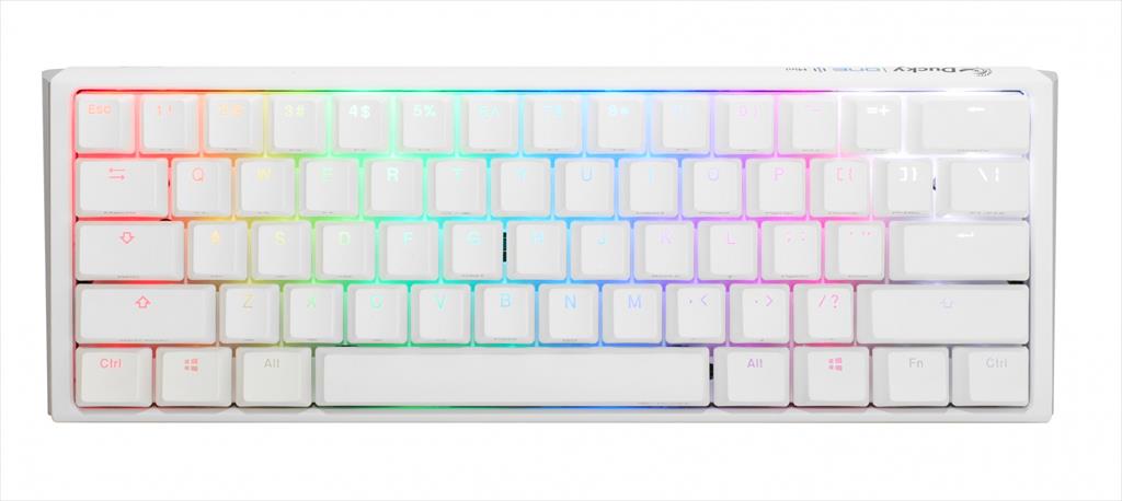 gaming keyboard mechanical ducky one 3 mini rgb 60%