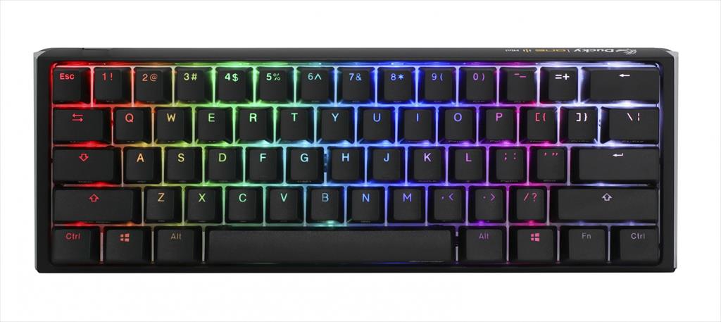 gaming keyboard mechanical ducky black