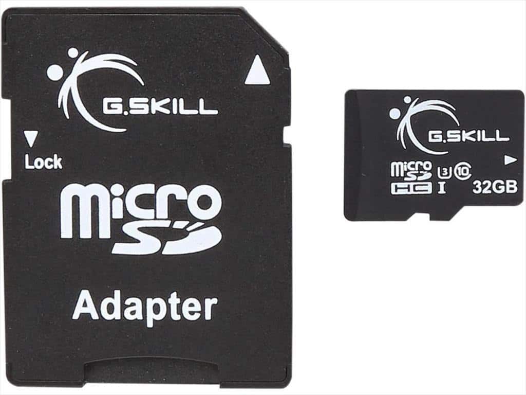 memory card g.skill 32gb