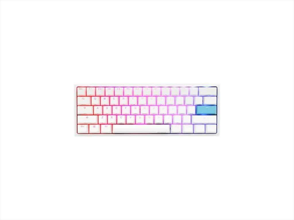 gaming keyboard mechanical ducky with rgb lighting