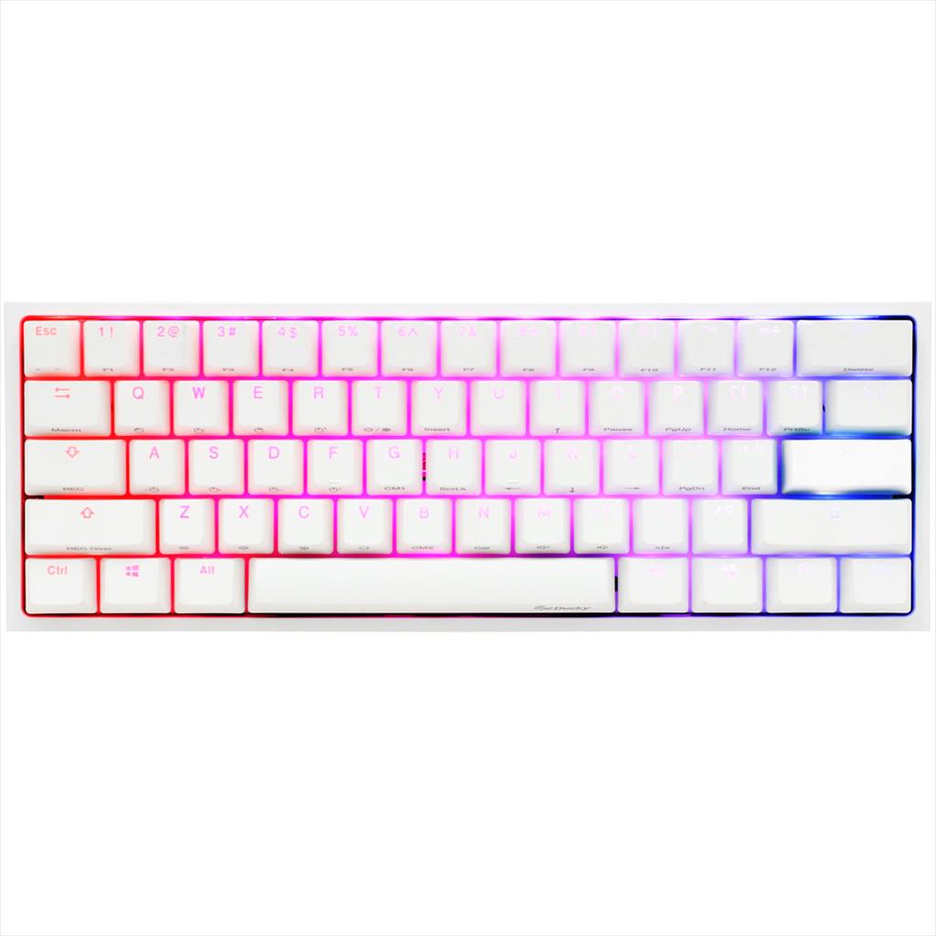 gaming keyboard mechanical ducky with rgb lighting