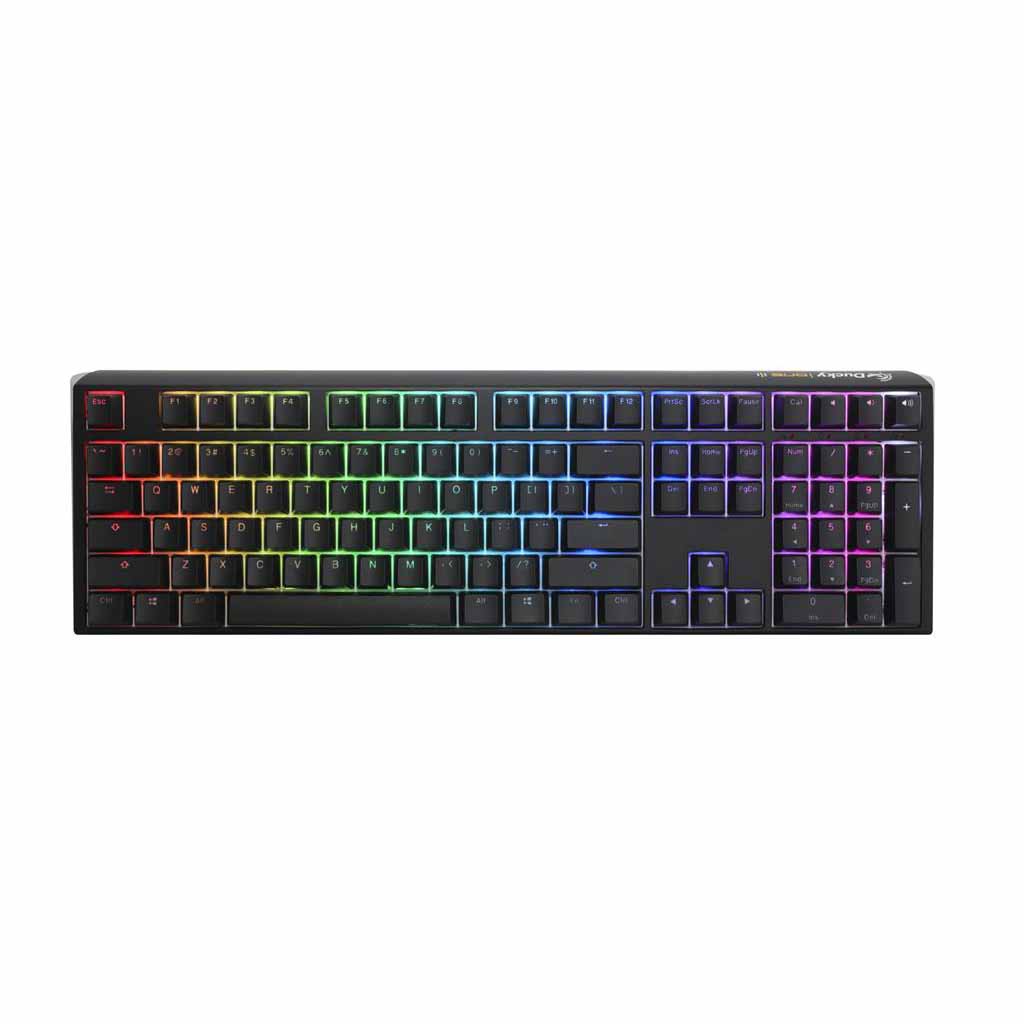 mehanicka tastatura one 3 tkl ducky black with rgb lighting