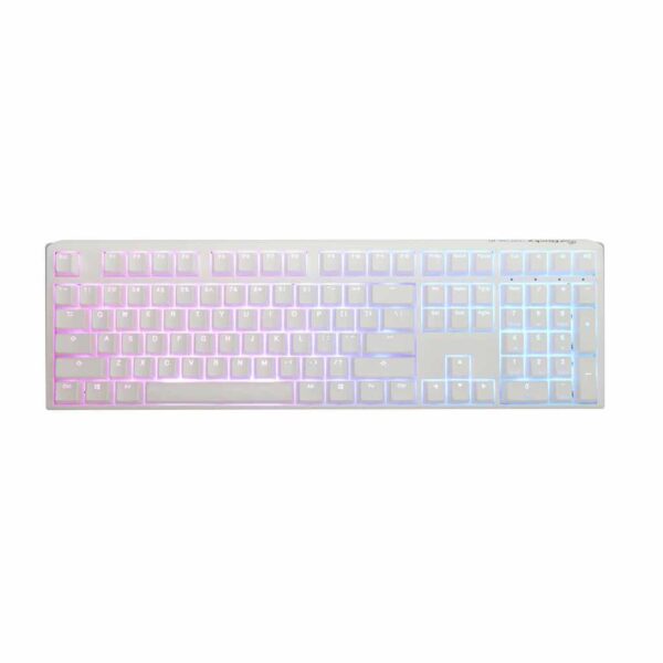 mehanicka tastatura ducky one 3 pure white gaming