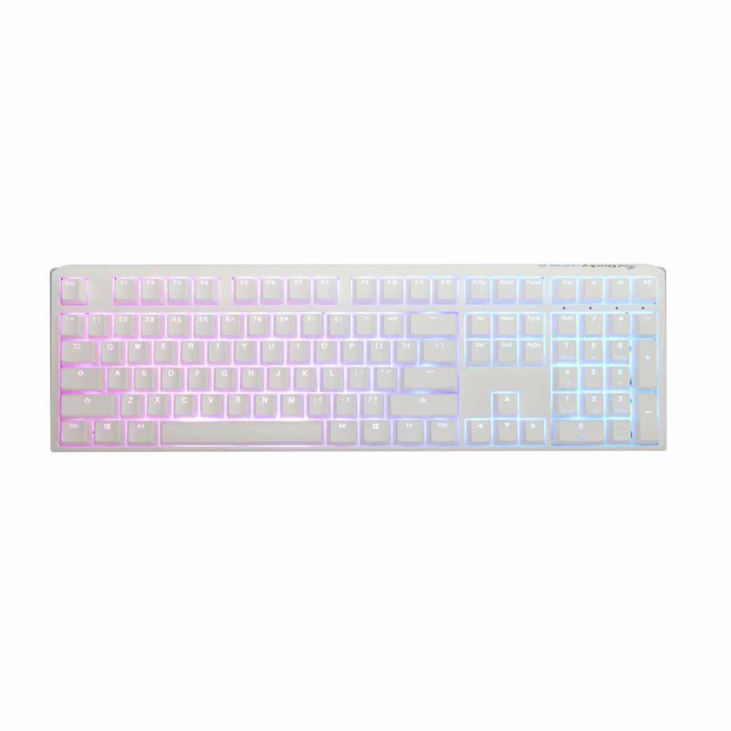 mehanicka tastatura ducky one 3 pure white gaming