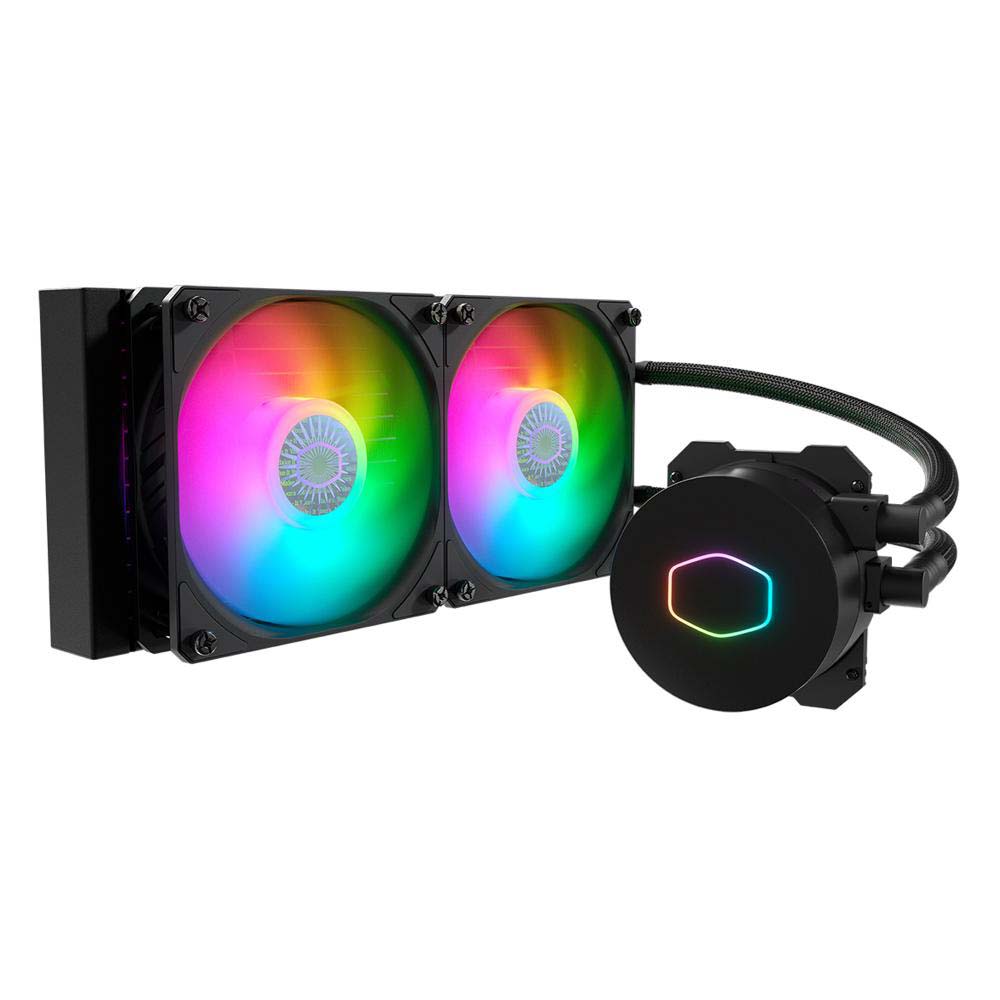 gaming cooler new 3rd gen dual chamber pump with quieter cooling performance cooler master ml240l argb