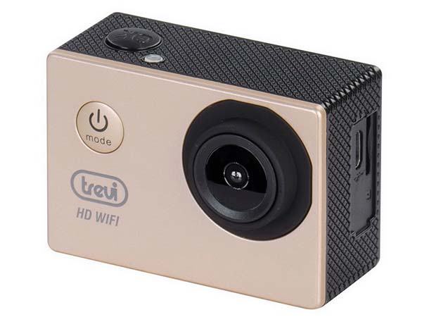action camera trevi go 2200 wifi waterproof full hd gold