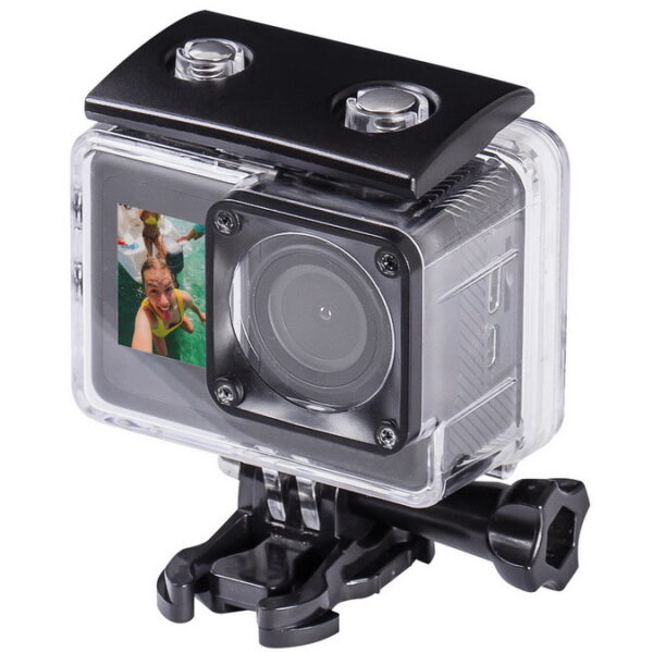 action camera trevi go 2550 4k 2'' display waterproof black