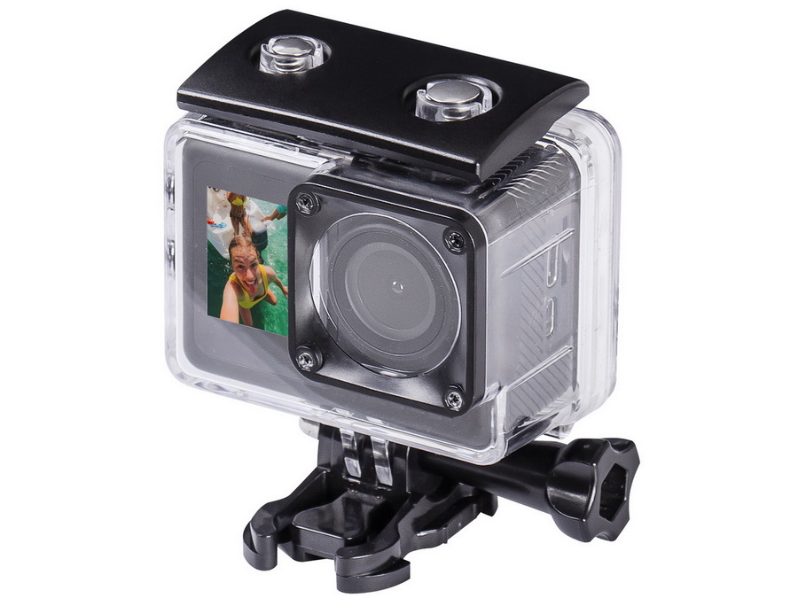 action camera trevi go 2550 4k 2'' display waterproof black
