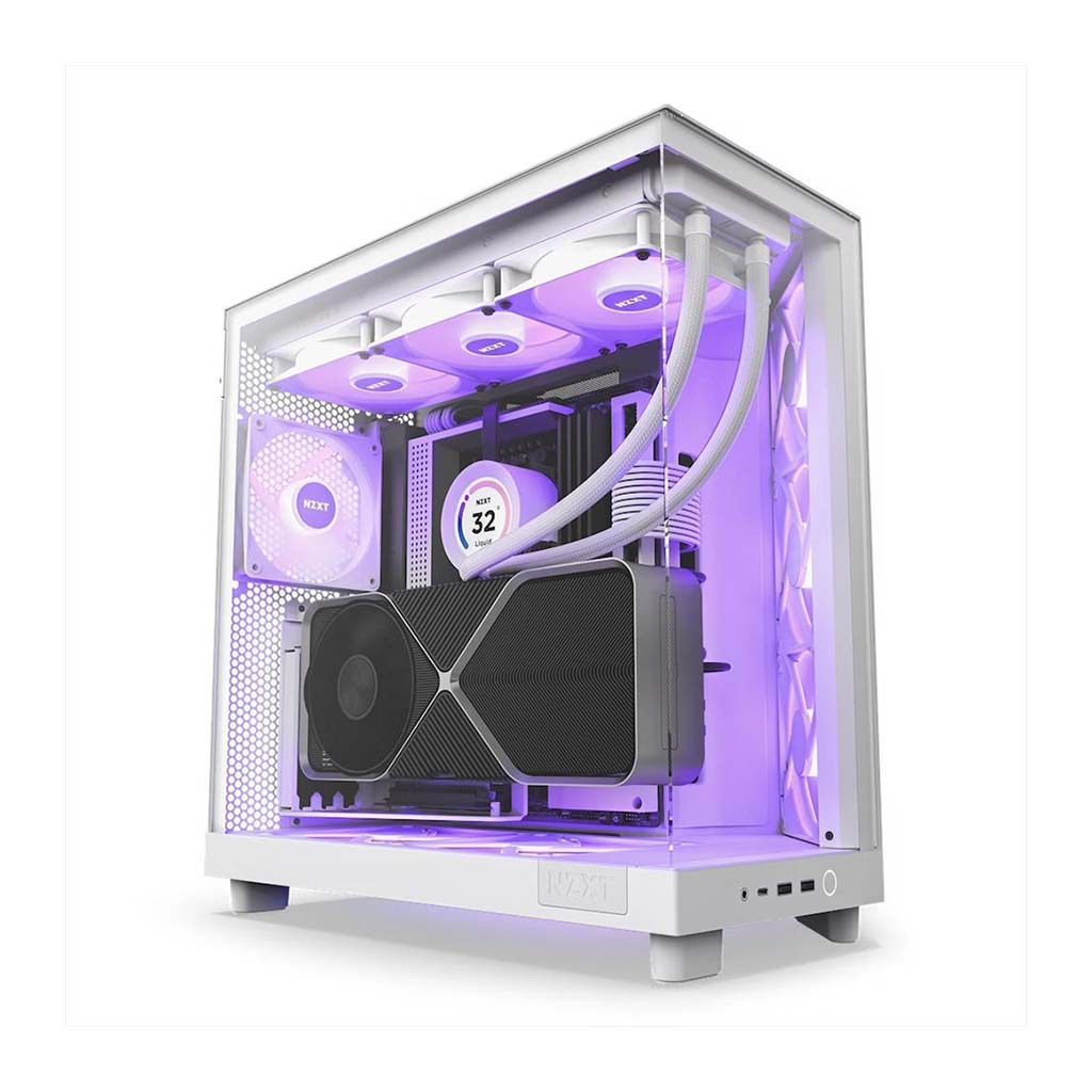 gaming kukiste nzxt h6 flow rgb belo