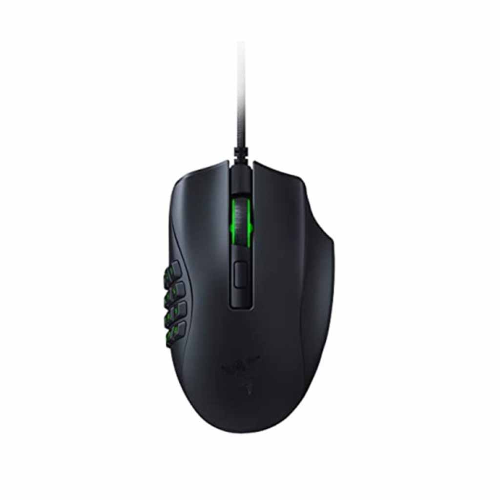 gaming gluvce razer naga x crno