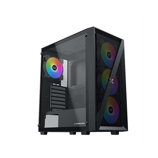 gaming kukiste xigmatek atx mid-tower blade so 650w napojuvanje