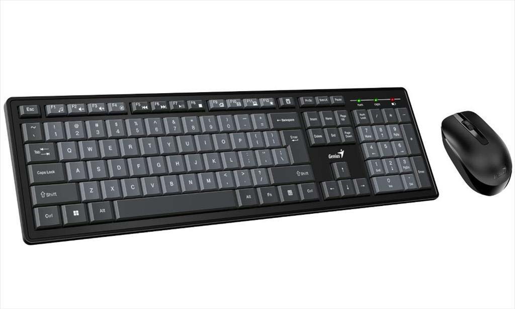 combo keyboard and mouse wireless genius