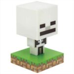 gaming figurine paladone minecraft creeper with light lamp