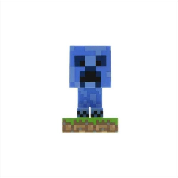 gaming figurine paladone minecraft creeper with light lamp