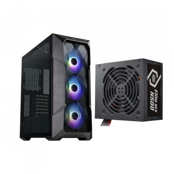 gaming kukiste cooler master td500 so napojuvanje 500w