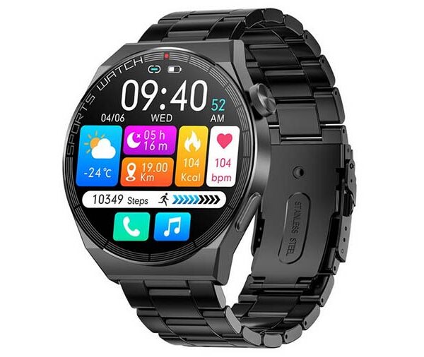 smartwatch trevi interactive watch with smartphone phone calls double bracelet and full touch display