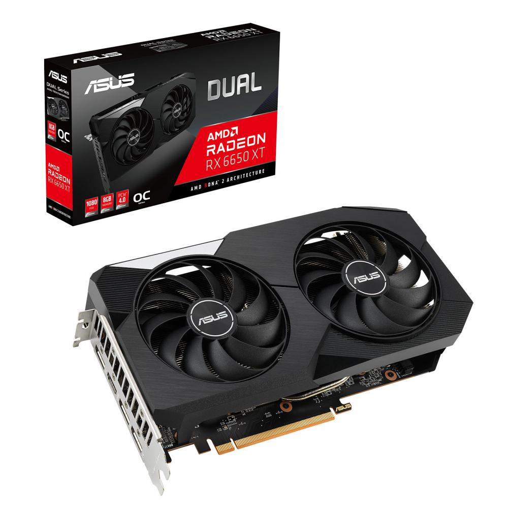 ГРАФИЧКИ КАРТИ gaming graphic card asus dual rx6650xt o8g