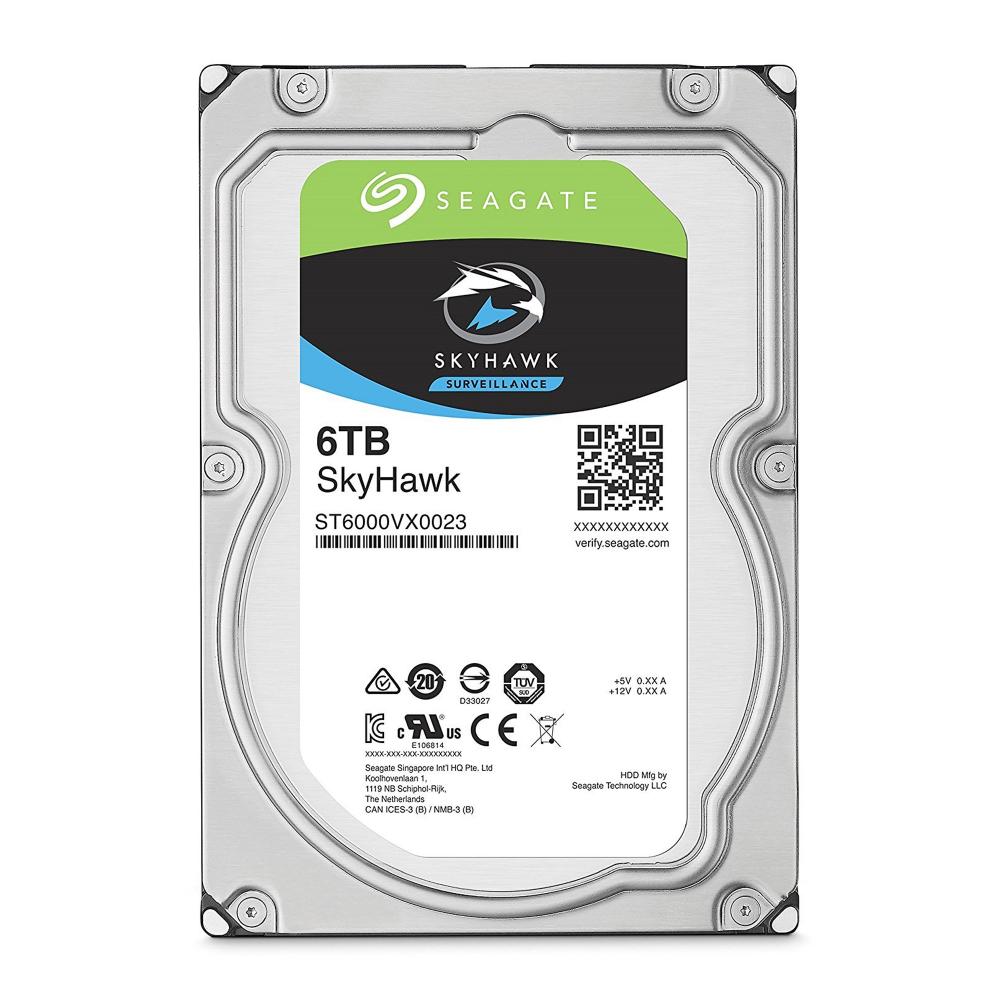 seagate skyhawk 6tb hdd with securiy camera system with drive health management