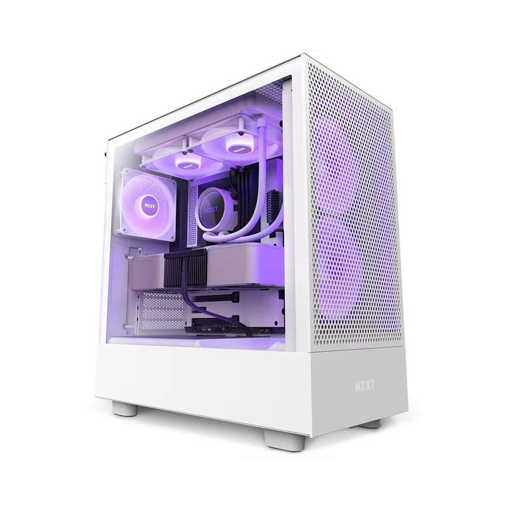 gaming kukiste nzxt h5 flow rgb belo