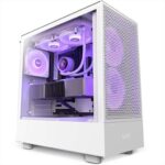gaming case with coolers cpu aio nzxt with high performance pump