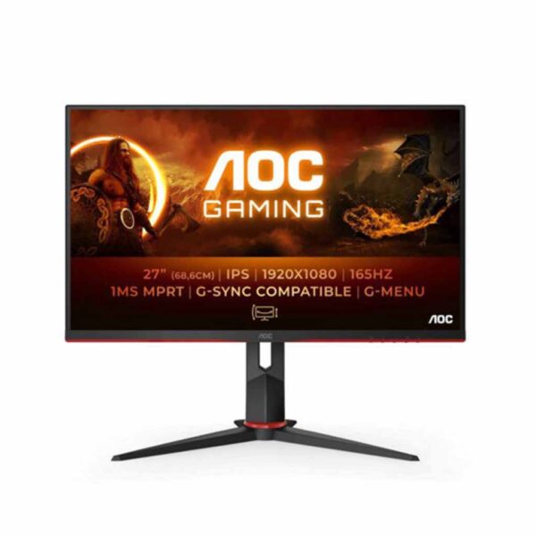 gaming monitor aoc fullhd 27inch ips 165hz