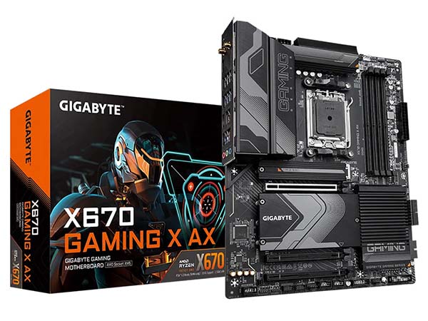 motherboard gigabyte x670 gaming x ax atx