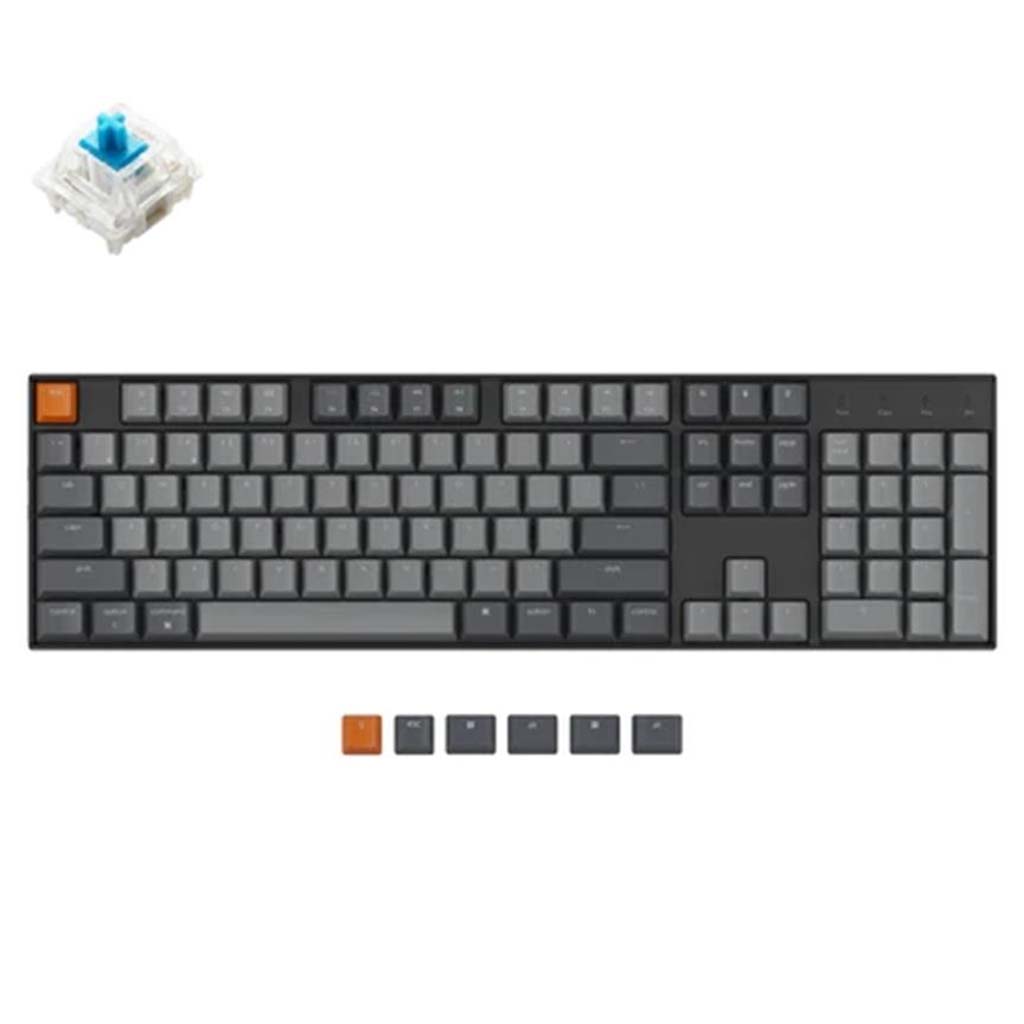 mehanicka tastatura gaming keychron k10 hs full size rgb black