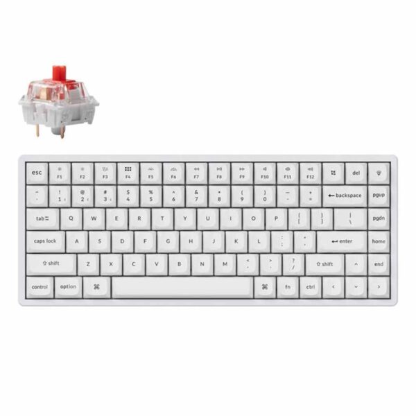 mehanicka tastatura gaming keychron k2 pro white