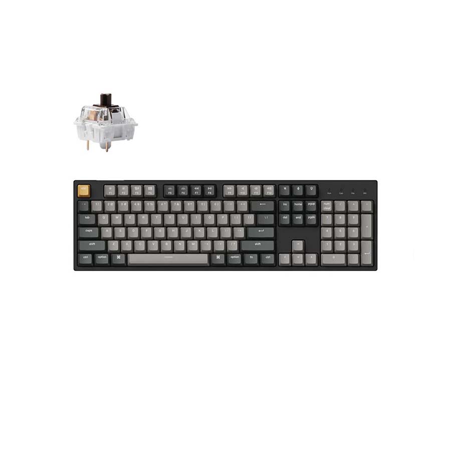 mehanicka tastatura gaming keychron c2 pro full size black