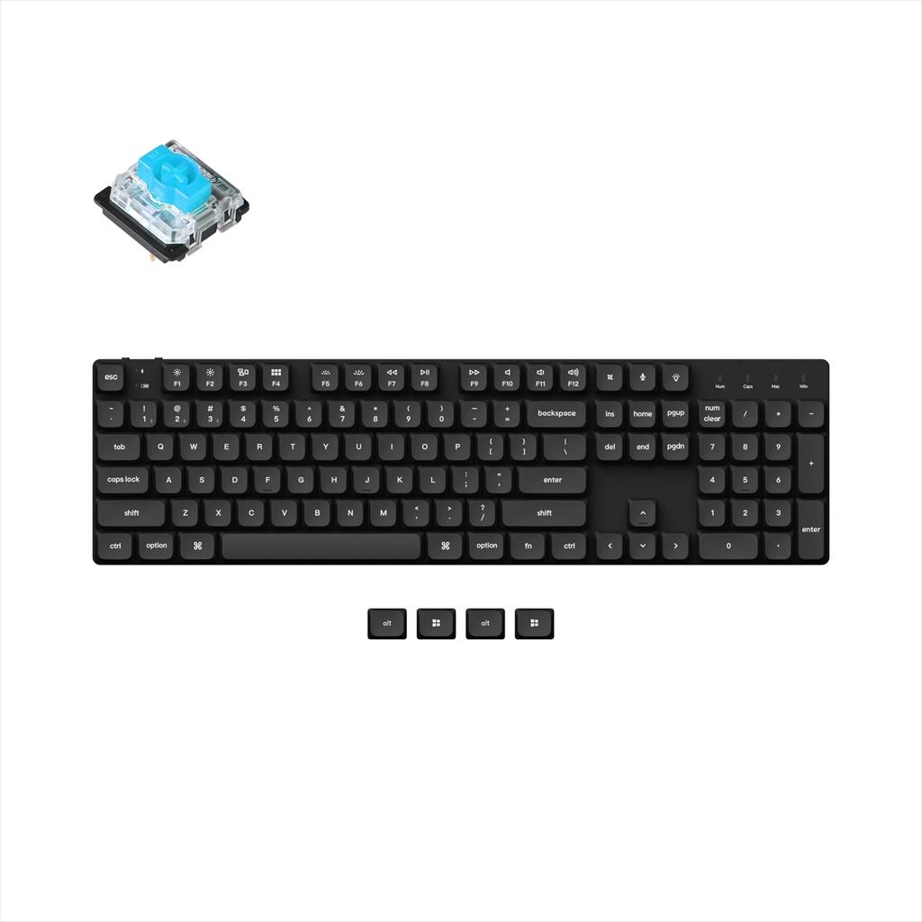 mehanicka tastatura gaming keychron k5 se pro full size black