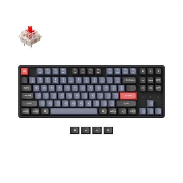 mehanicka tastatura gaming keychron k8 pro rgb black