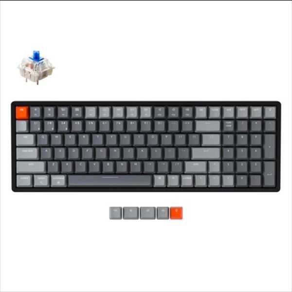 mehanicka tastatura gaming keychron k4 rgb led black