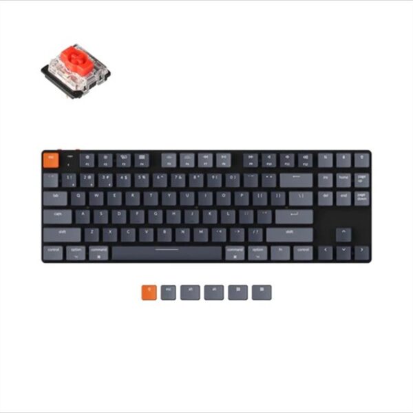 mehanicka tastatura gaming keychron k1 rgb black
