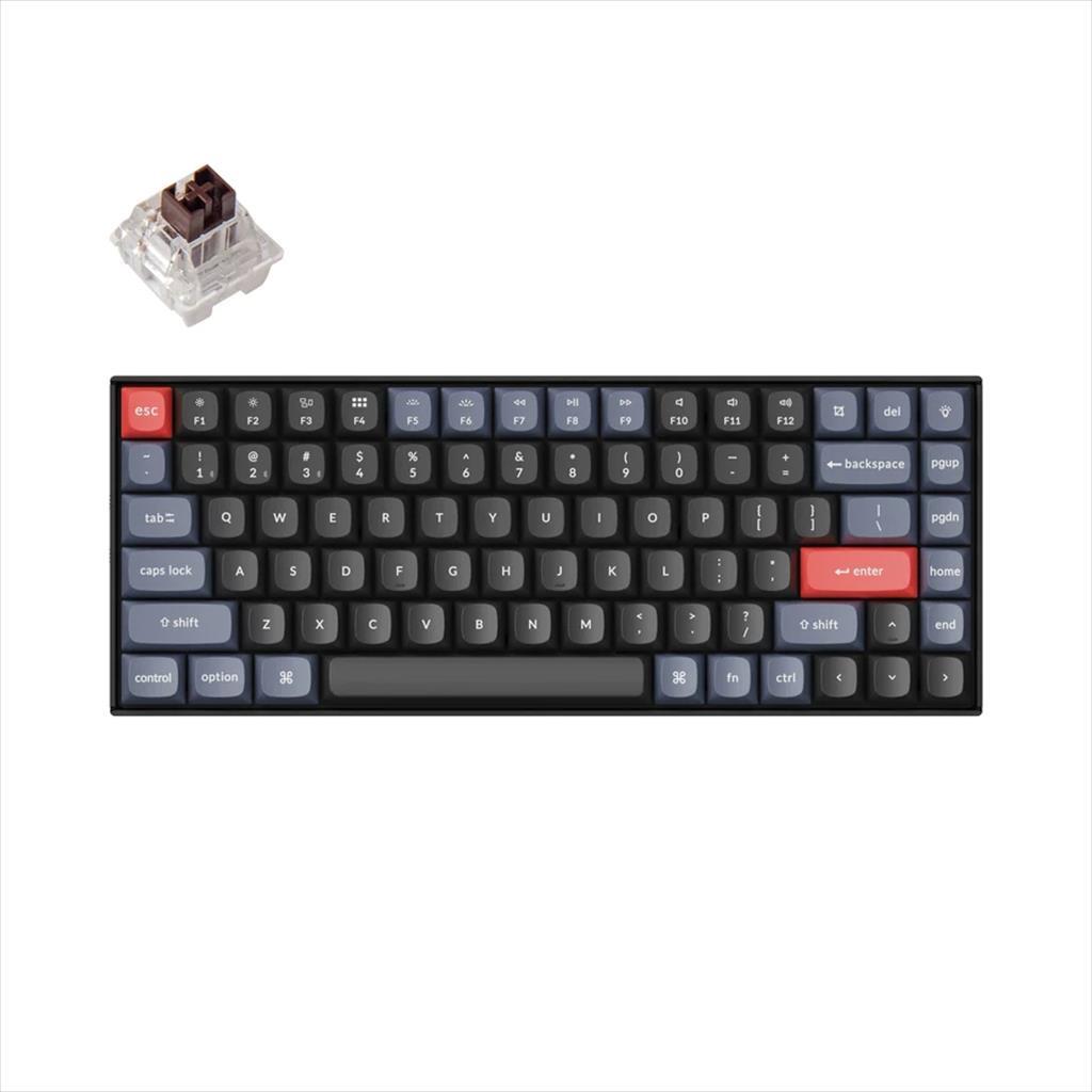 mehanicka tastatura gaming keychron k2 pro qmk 75% black